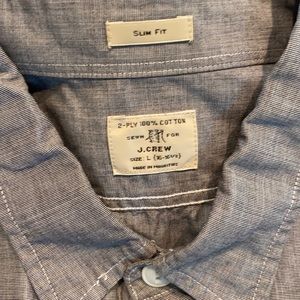 MENS Jcrew long sleeve button down